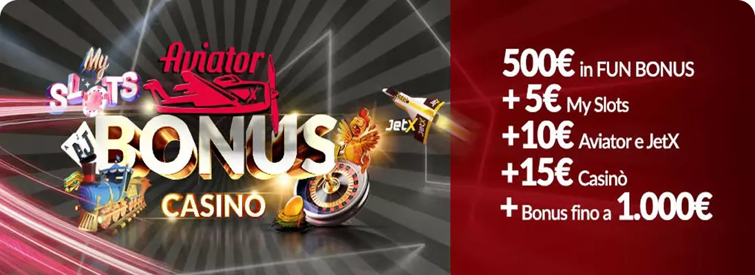 Scopri i migliori bonus su Eurobet Casino online